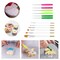 26 Pieces Decorating Kit Supplies Including 2 Acrylic Cookie Turntable 6 Cookie Scribe Needle 4 Silicone Mesh Mats 6 Cookie Decoration Brushes 8 Rubber Feet Bumpers